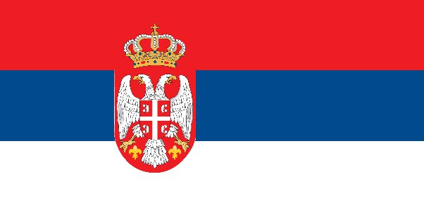 bandiera serbia