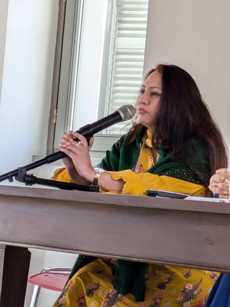 Intervento di Aqsa Nawaz, Console generale del Pakistan a Milano