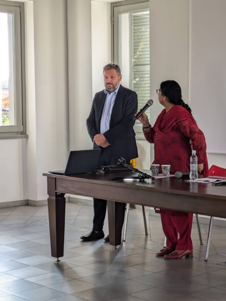 Intervento di Abida Malik