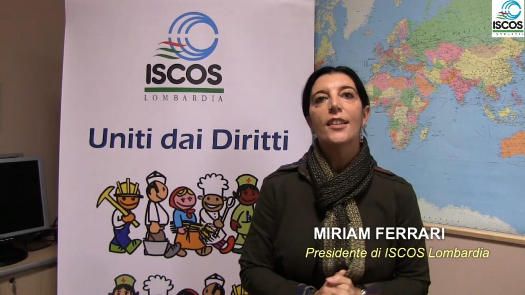 Miriam ferrari, Presidente di ISCOS Lombardia, presenta i quattro nuovi progetti in partenza